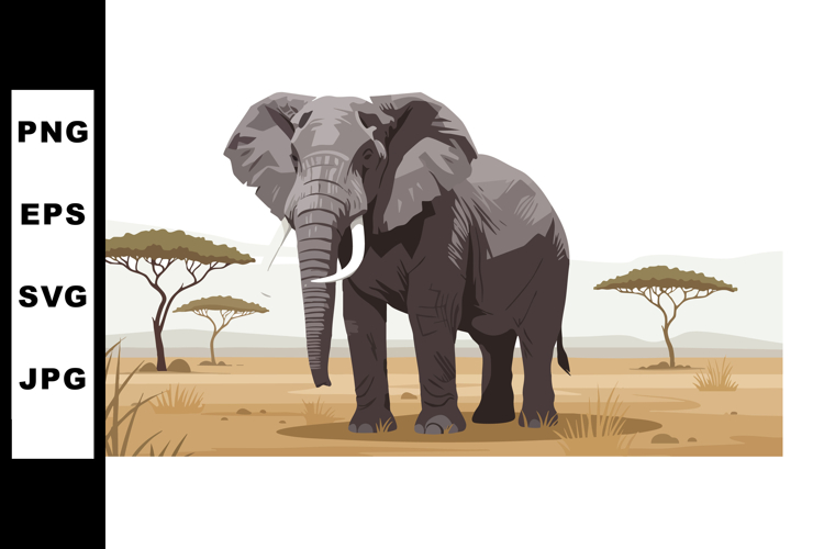 Elephant Clipart Image 20