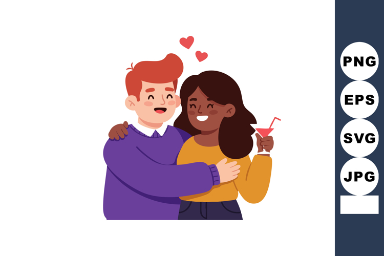 Couple Clipart Image 2