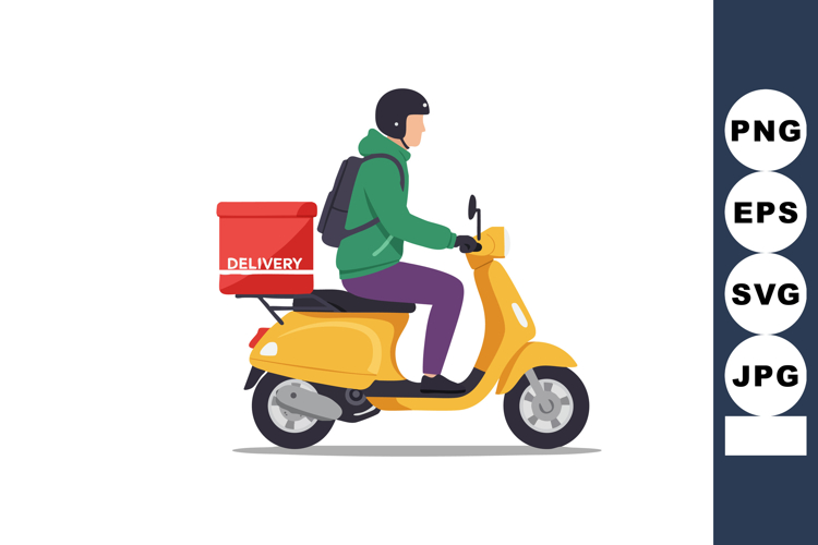 Scooter Clipart Image 8