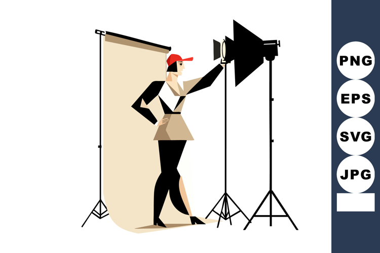 Photographer Clipart Image 3