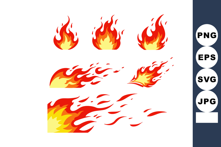Flame Clipart Image 24