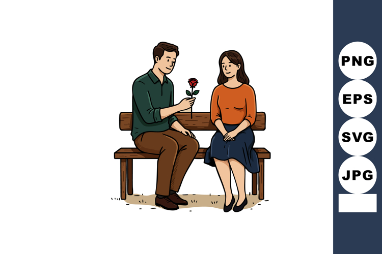 Couple Clipart Image 12