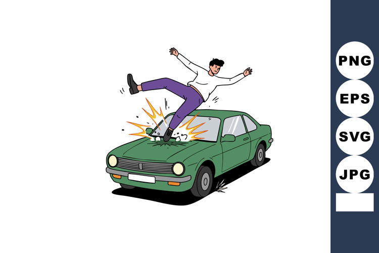 Car Crash Clipart Image 22