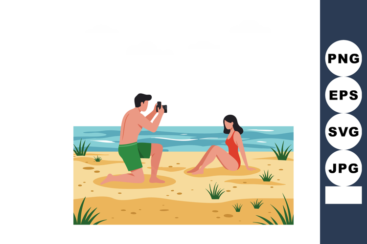 Beach Clipart Image 13