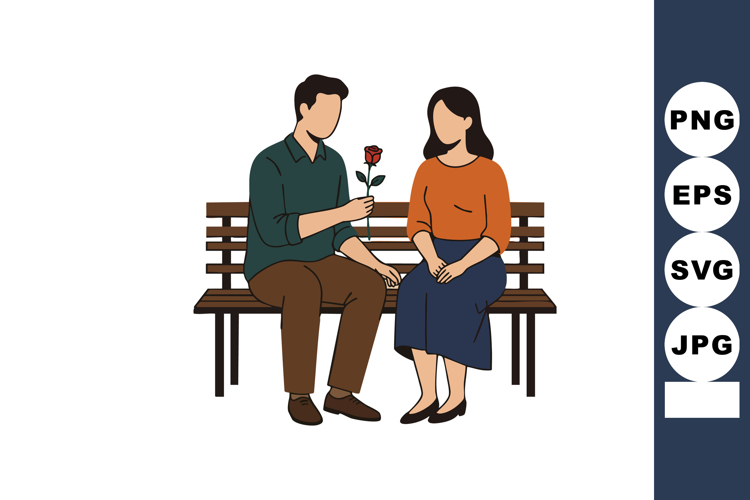Couple Clipart Image 5