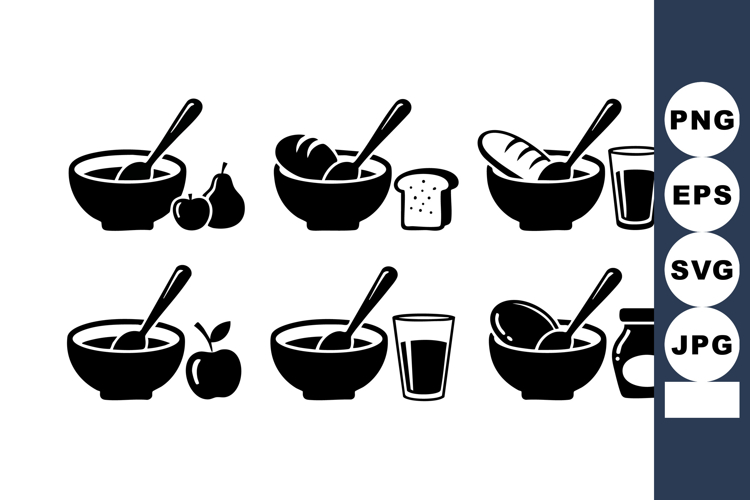 Apple Black And White Clipart Image 15
