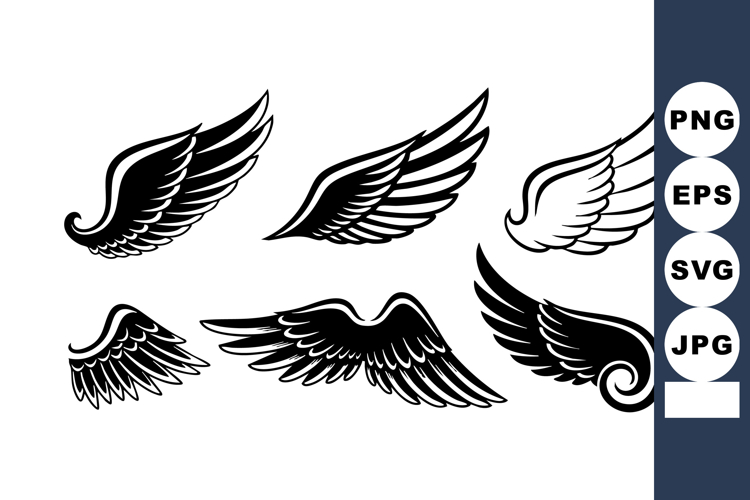 Black And White Bird Clipart Image 11