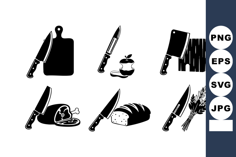 Knife Silhouette Image 12