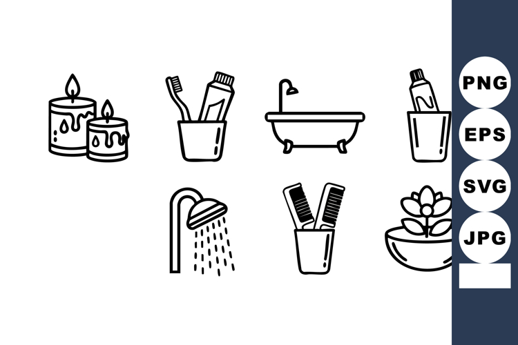 Bathroom Clipart Image 3