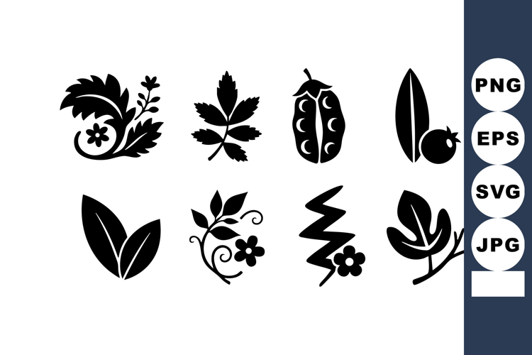 Flowers Silhouette Image 20