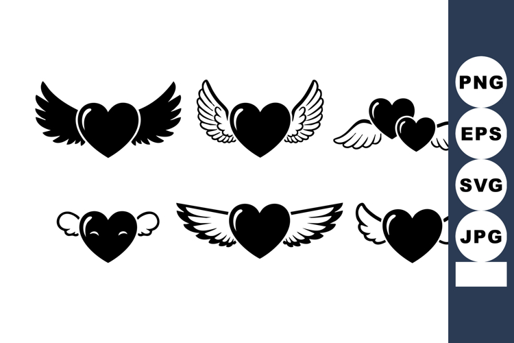 Wings Silhouette Image 8