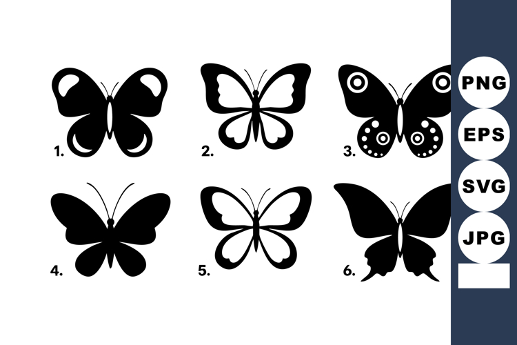 Butterfly Silhouettes
