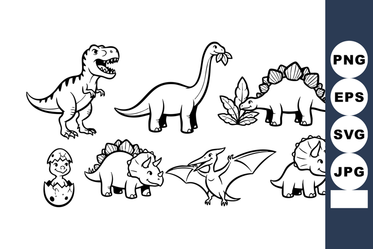 Stegosaurus Clipart Image 12