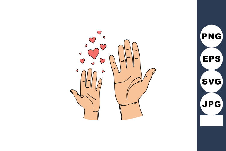 Hands Clipart Image 22
