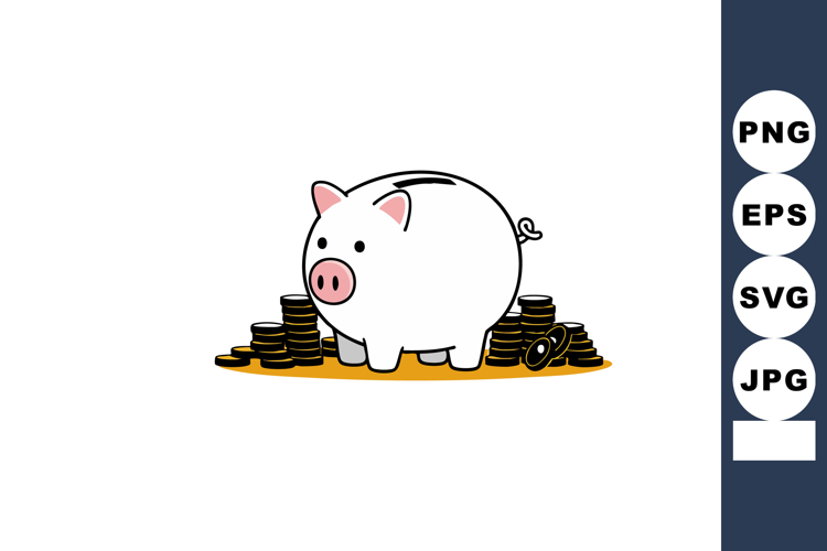 Coins Clipart Image 23