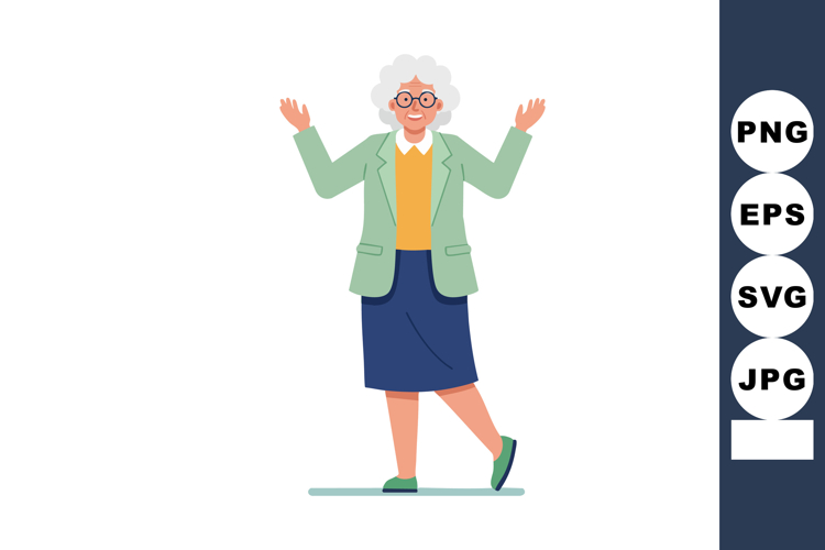 Grandmother Clipart Image 15
