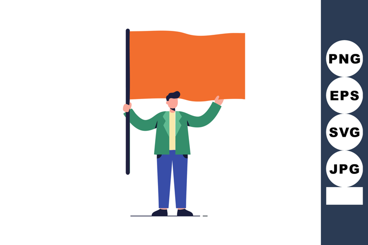 Flag Clipart Image 12