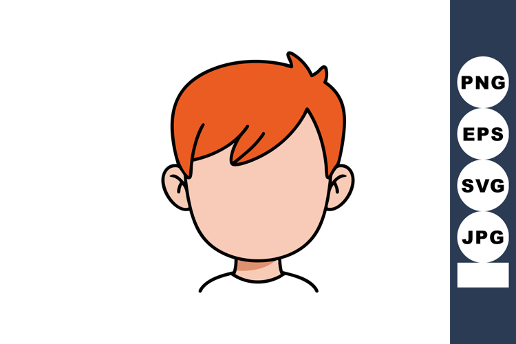 Hair Vector Image 7