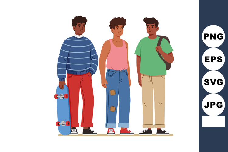  Skateboard Clipart Image 7