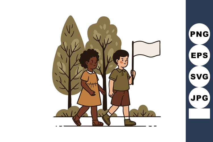 Flag Clipart Image 23