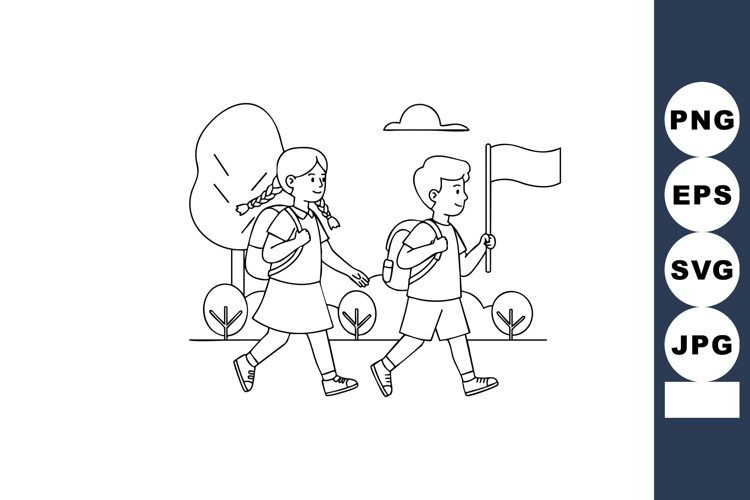 Flag Clipart Image 22