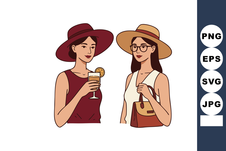 Women Clipart Image 12