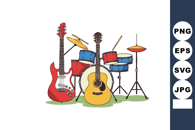 Guitar Clipart Image 21
