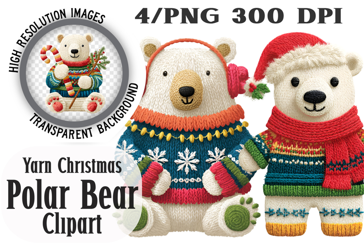 Polar Bear Clipart Image 18