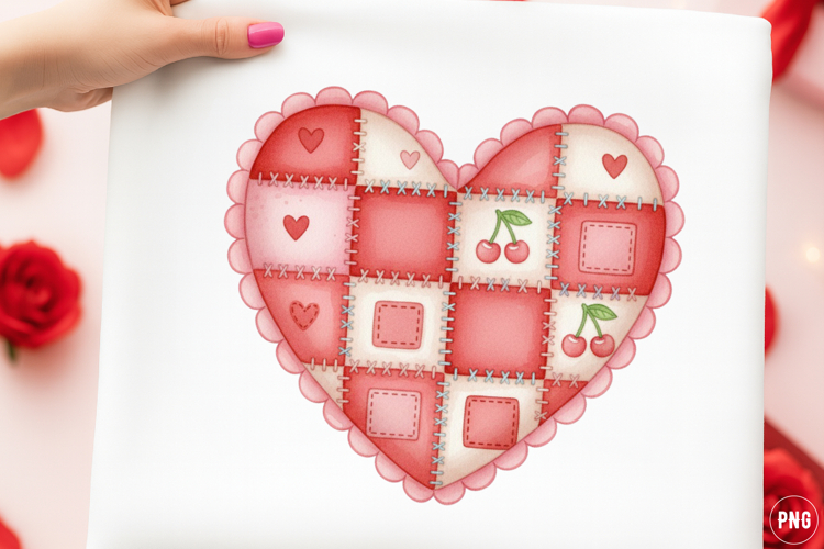 Yarn Valentine Png, Valentines Heart