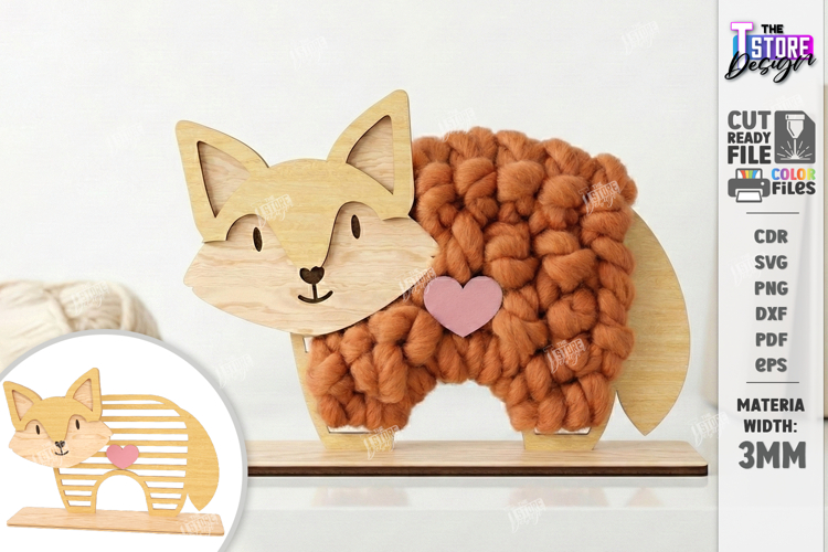 Yarn Wrapped Animals Laser Cut | Yarn Craft | Sensory Toys