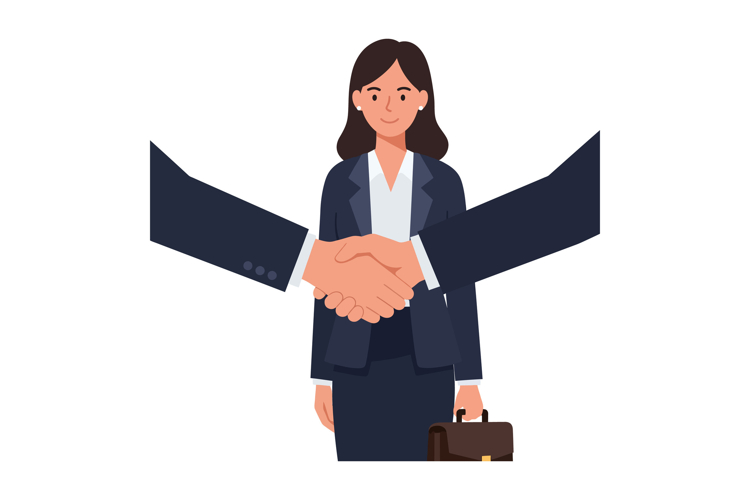 Handshake Clipart Image 8