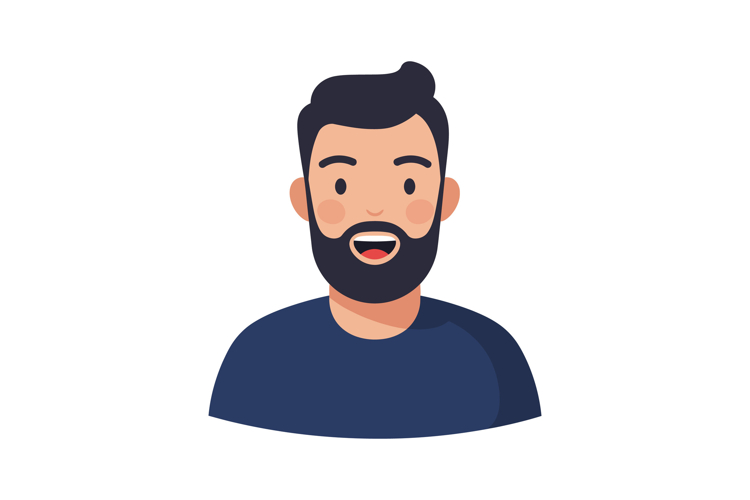 Beard Vector Image 11