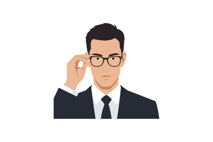 Glasses Vector Image 7
