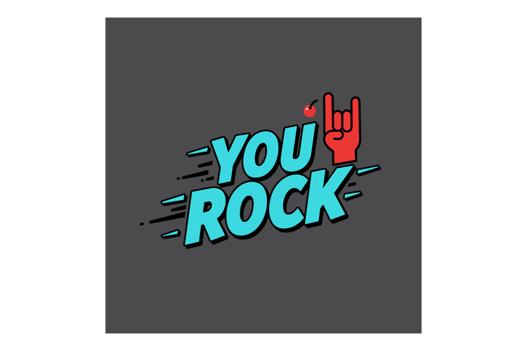 You Rock Clipart Image 4