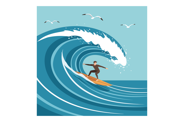 Seagull Clipart Image 3