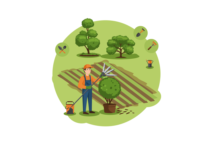 Gardener Clipart Image 16