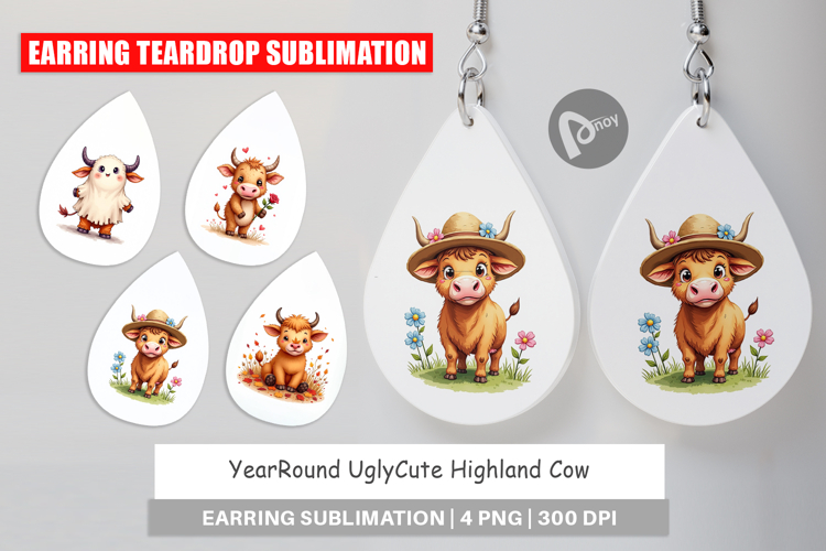 Earring Sublimation Designs Image 3