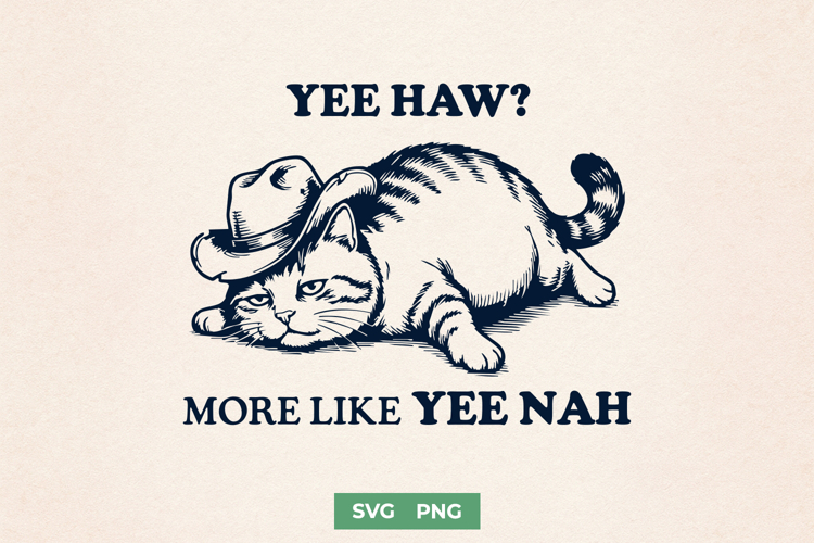 Funny Cat Svg Image 19