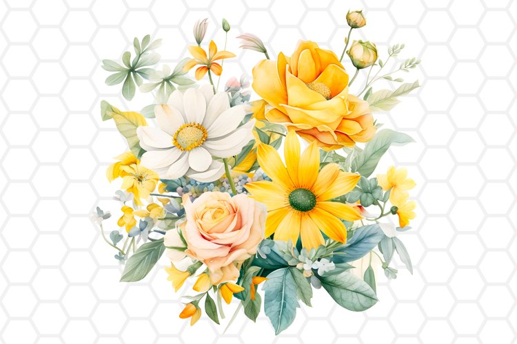 Flower Bouquet Clipart Image 16