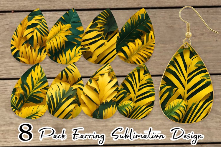 Sublimation Earring Designs Image 10