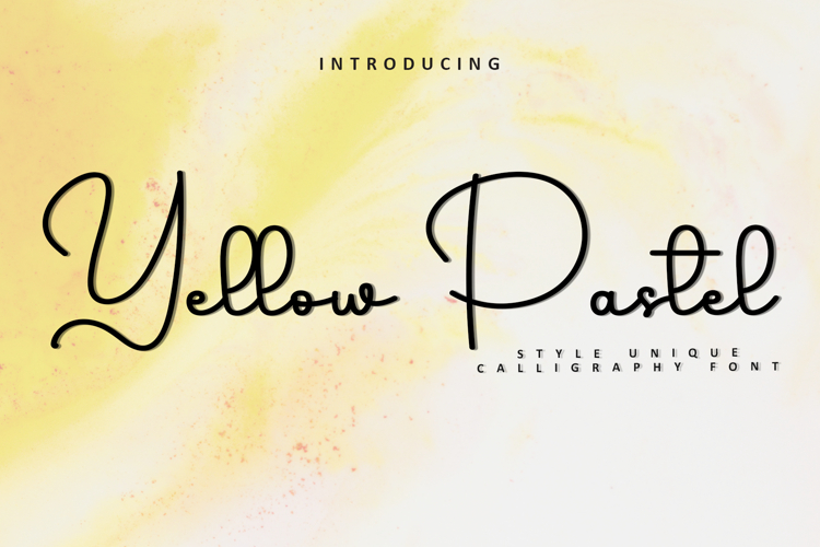 Yellow Pastel