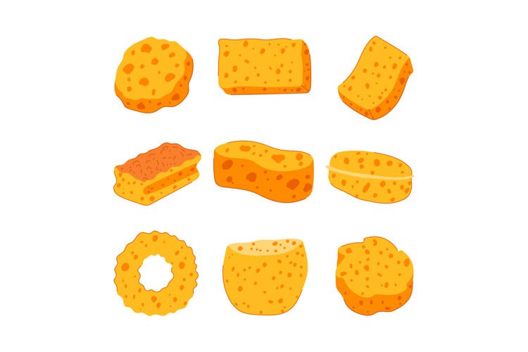 yellow sponge set cartoon