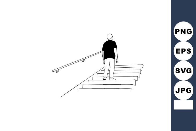 Stairs Illustration Image 11