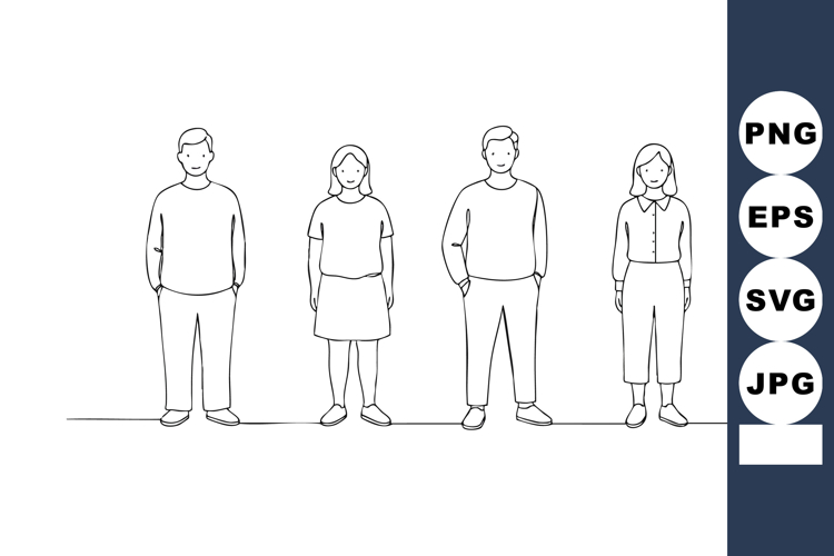 Women Clipart Image 13