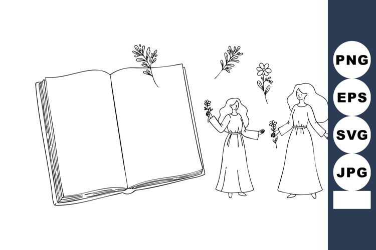 Women Clipart Image 12