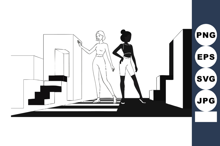 Stairs Illustration Image 10