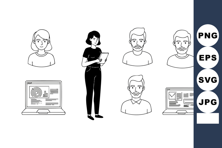 Computers Clipart Image 7