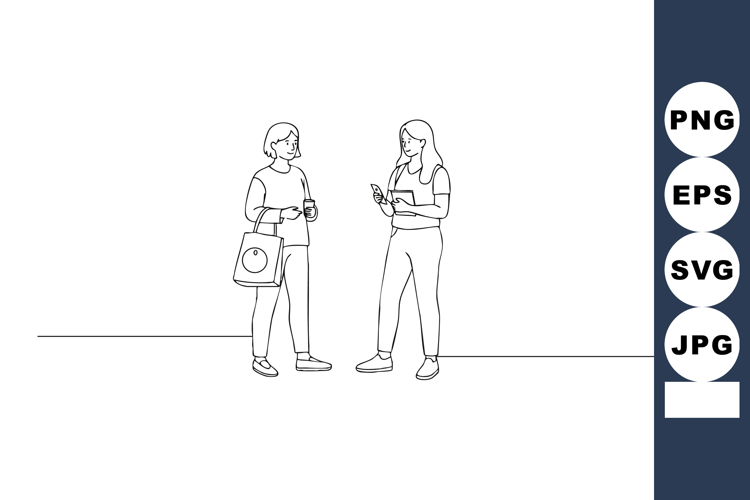 Women Clipart Image 7
