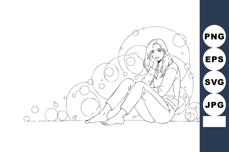 Reflective Clipart Image 18