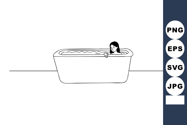 Bathtub Clipart